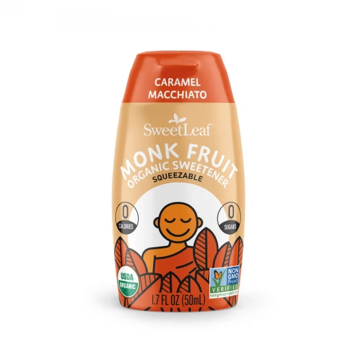 Sweetleaf® Monk Fruit Caramel Macchiato 80 Servings Sweetleaf® Monk Fruit Caramel Macchiato 80 Servings