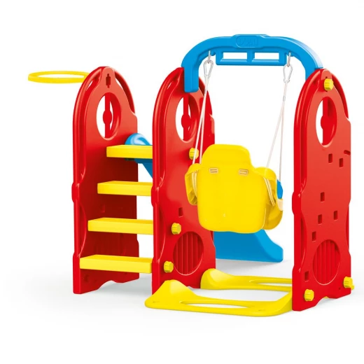 Dolu Activities Center With Tobogan Legan And Basket 4 In 1 - Dolu - Image 5