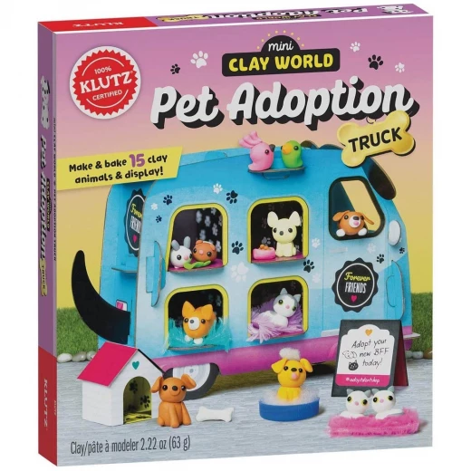 Klutz Mini Clay World Pet Adoption Truck Klutz Mini Clay World Pet Adoption Truck