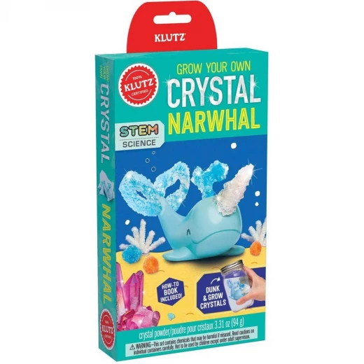 Klutz Grow Your Own Crystal Narwhal