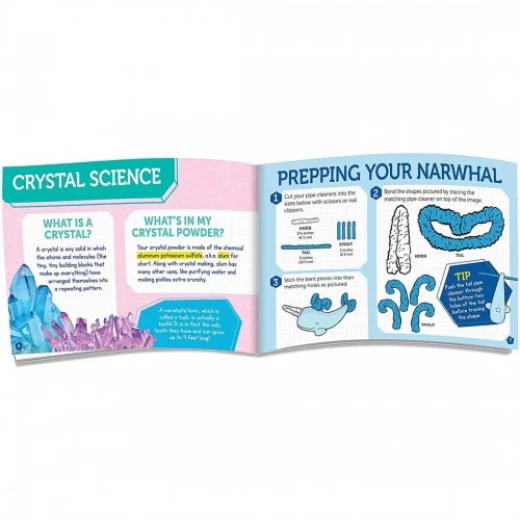 Klutz Grow Your Own Crystal Narwhal - Klutz - Image 3