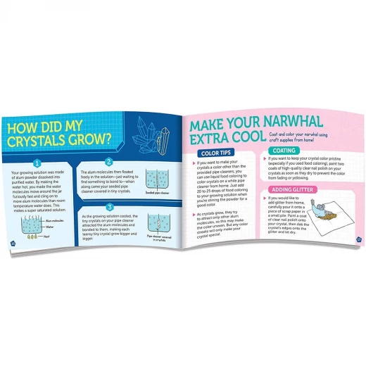 Klutz Grow Your Own Crystal Narwhal - Klutz - Image 4