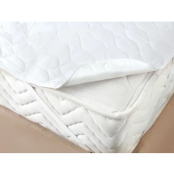 واقي مرتبة سيليكون مزدوج, باللون الأبيض, 160*200 سم من مدام كوكو