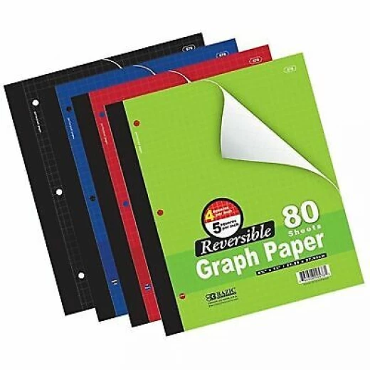 دفتر محاضرات بأسلاك رباعية من بازيك , 80 ورقة - بازيك - Image 5