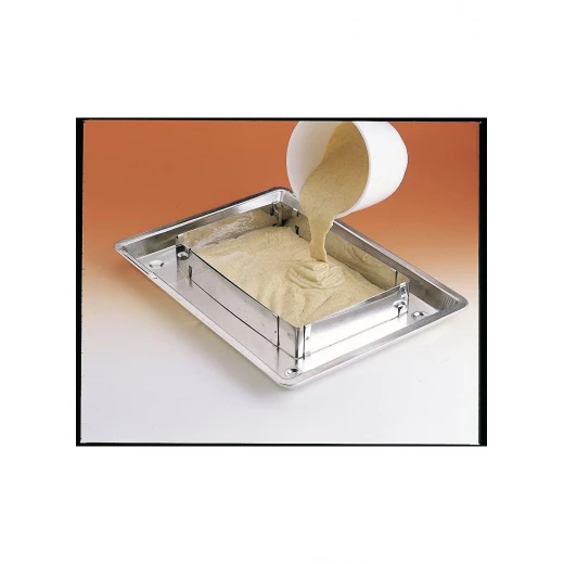 Zenker Cake Ring With 2 Handles, "Patisserie", Stainless Steel, 15-30X7.5 cm - Zenker - Image 2