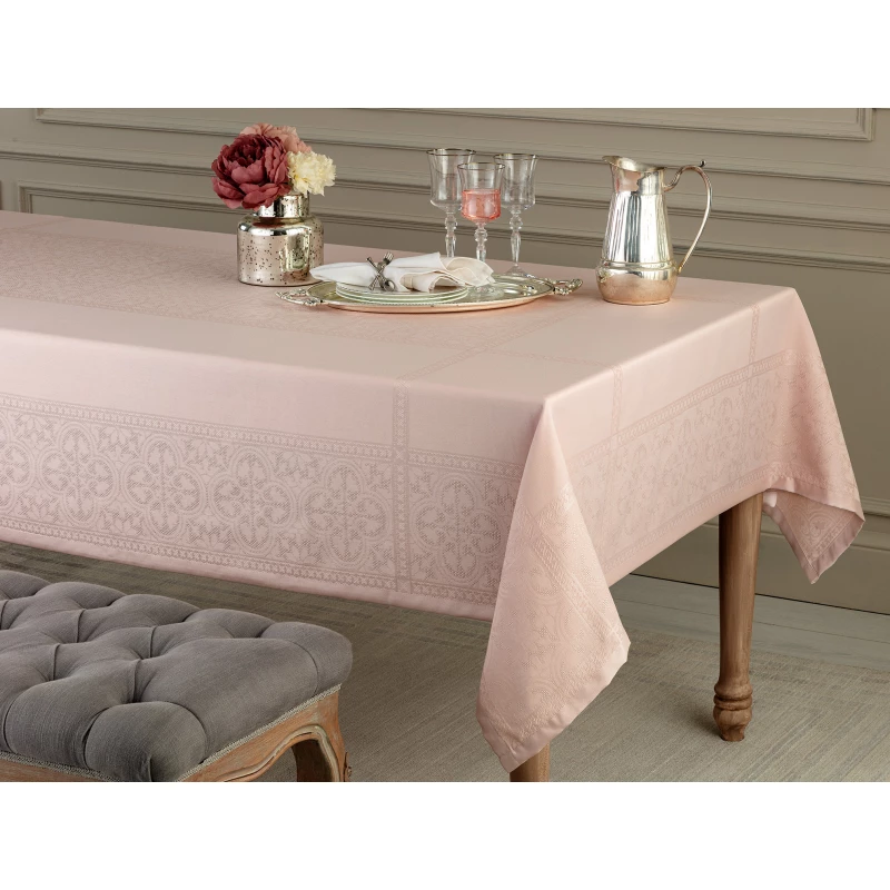 مفرش طاولة مدام كوكو موركون - بيج - 160 × 230 سم - مدام كوكو