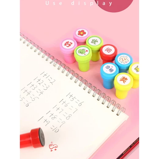 ختم رسم كارتون عشوائي قطع 10, تشكيلة - Image 3