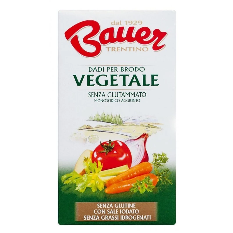 Bauer Gluten Free Vegetable With Olive Oil Cubes ( 60g ) - Bauer