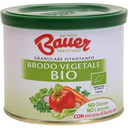 Bauer Instant Gluten Free Organic Vegetable Broth 120g