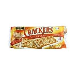 Crich Crackers With Cereal & Sesame 250g