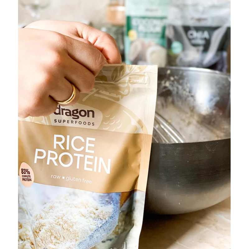 Dragon Superfoods Rice Protein 200g - Dragon Superfoods