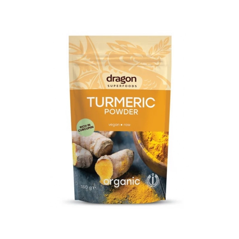 Dragon Superfoods Organic Turmeric Powder 150g - Dragon Superfoods