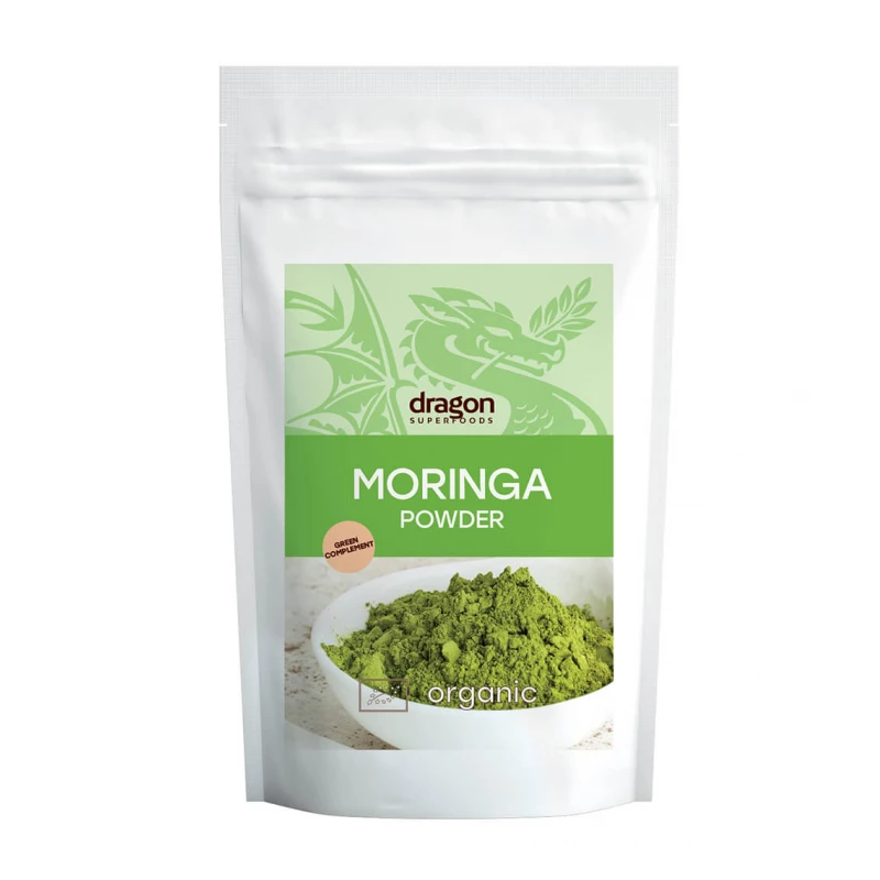 Dragon Superfoods Organic Moringa Powder 200g - Dragon Superfoods