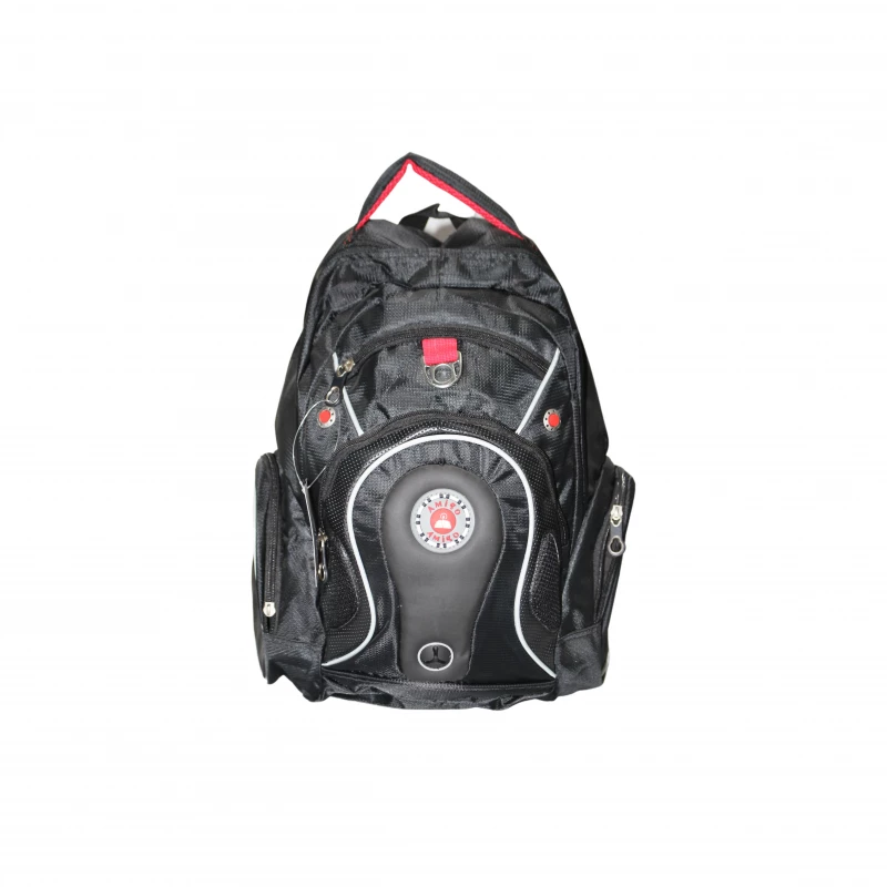 Amigo School Backpack, Different Style of Black, 45 cm - أميجو