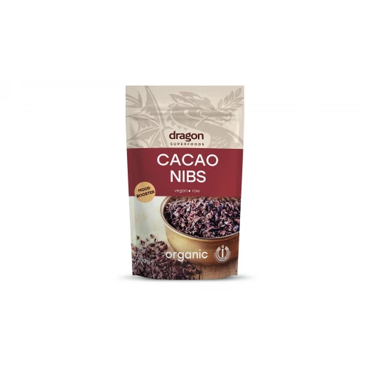 Dragon Superfoods Cacao Nibs, 200 Gr Dragon Superfoods Cacao Nibs, 200 Gr