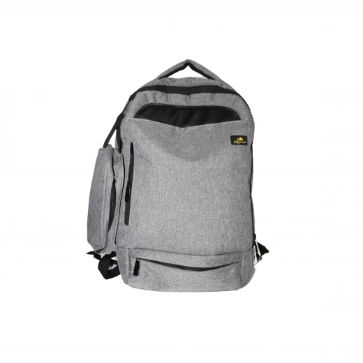 Glossy Bird School Bag with Pencil Case, Light Gray, 50 cm Glossy Bird School Bag with Pencil Case, Light Gray, 50 cm