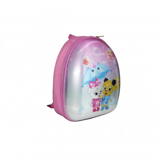 Bears School Small Backpack For Kids, Pink, 30*25 cm Bears School Small Backpack For Kids, Pink, 30*25 cm
