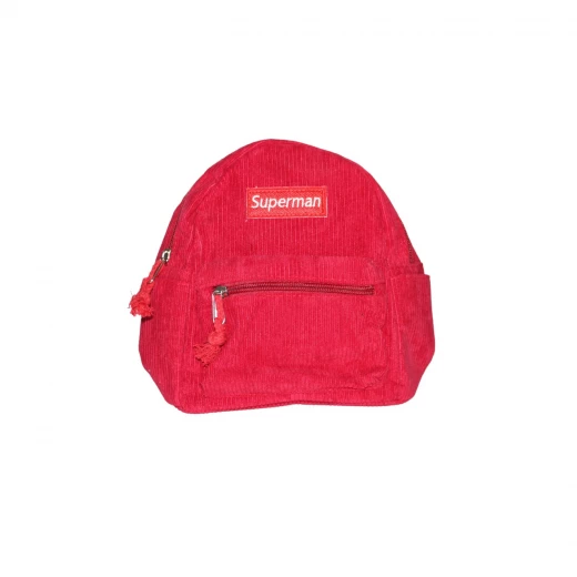 SuperMan Fashionable Bag Pack , Red, 20*29 cm SuperMan Fashionable Bag Pack , Red, 20*29 cm