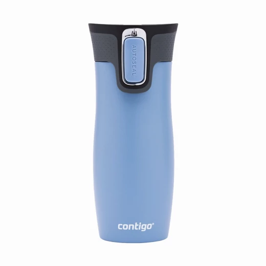 Contigo Autoseal West Loop Vacuum Insulated Stainless Steel Travel Mug 470 ml, Earl Grey Contigo Autoseal West Loop Vacuum Insulated Stainless Steel Travel Mug 470 ml, Earl Grey