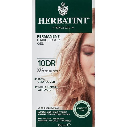 ذهب نحاسي خفيف 10 DR 150 مل من هيرباتنت ذهب نحاسي خفيف 10 DR 150 مل من هيرباتنت