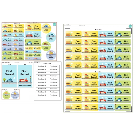 Tob3a School Package, Vehicles Tob3a School Package, Vehicles