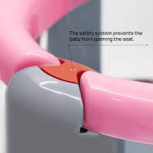 BabyJem Baby Bath & Feeding Seat Anti Slip - Pink - BabyJem - Image 2