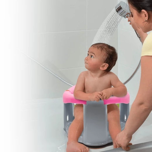 BabyJem Baby Bath & Feeding Seat Anti Slip - Pink - BabyJem - Image 3