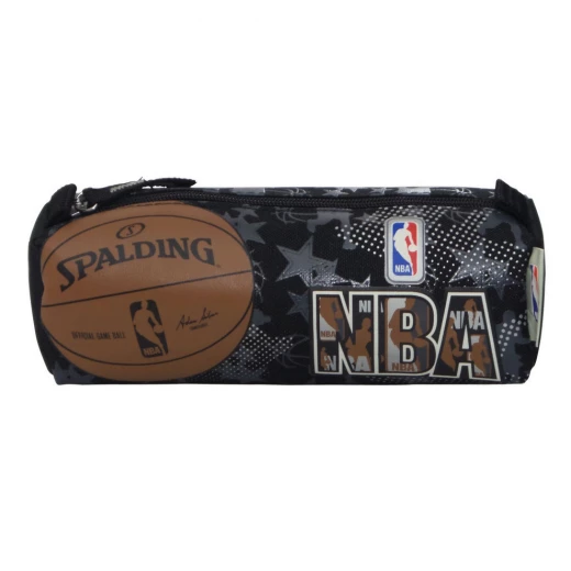 NBA Pencil Case Black & Brown NBA Pencil Case Black & Brown