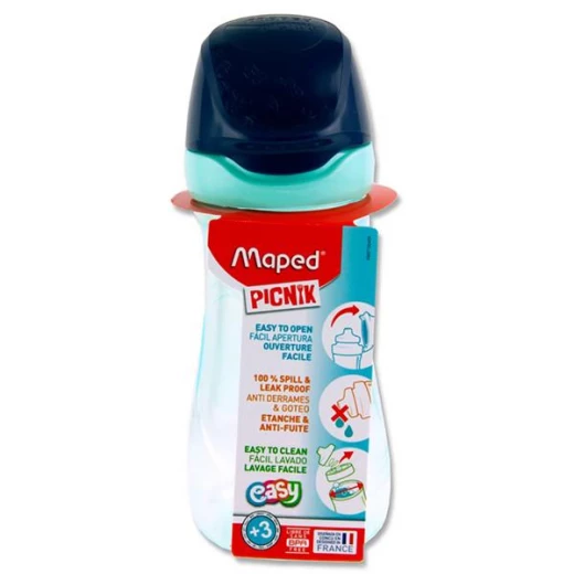 Maped Picnic Water Bottle, Blue, 430 ml