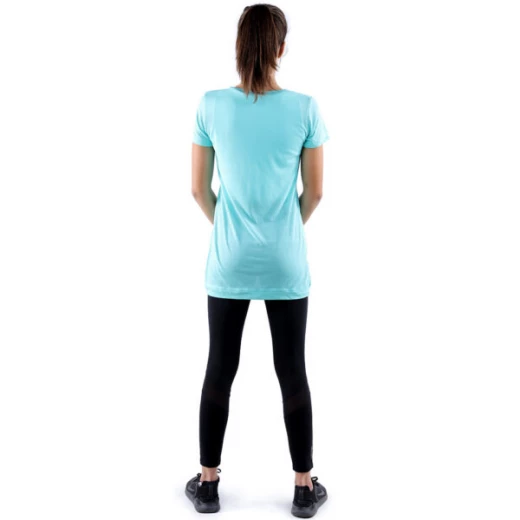 RB Women's Crossover T-Shirt, Medium,  Light Aquamarine - RB - Image 3