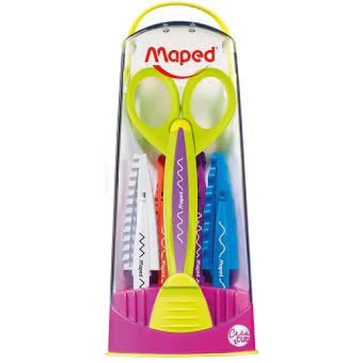 Maped Craft Scissors 5 Piece , Assorted Colors - Maped - Image 2