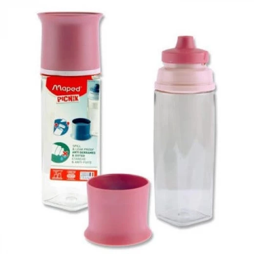 Maped Adults Water Bottle Pink 500ml - Maped - Image 3