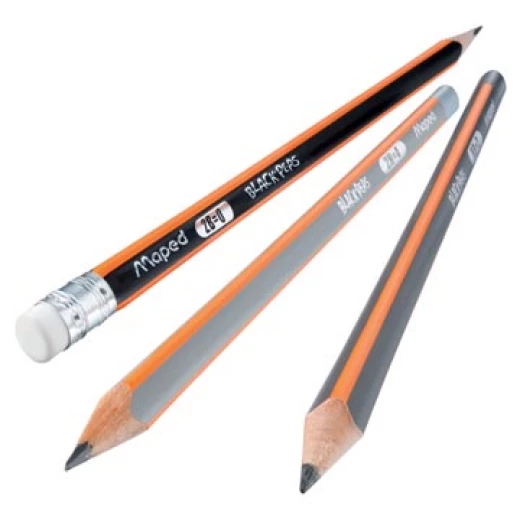 Maped Black Peps Pencil, 10 Pieces - Maped - Image 2