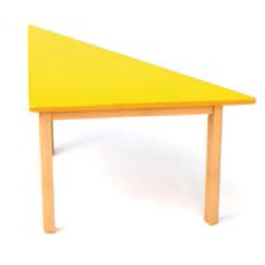 طاولة مثلثة ، اصفر، 60 × 120 × 59 سم من ايديو فن طاولة مثلثة ، اصفر، 60 × 120 × 59 سم من ايديو فن