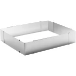 Zenker Cake Ring With 2 Handles, "Patisserie", Stainless Steel, 15-30X7.5 cm - Zenker