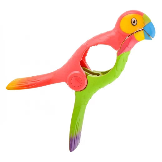 O2COOL Boca Clips Beach Towel Holders - Parrot - O2Cool - Image 3