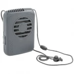 O2COOL Battery Deluxe Necklace Fan, Grey - O2Cool
