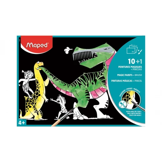 Maped Magic Paint X10 Sheets + Brush - Maped - Image 2