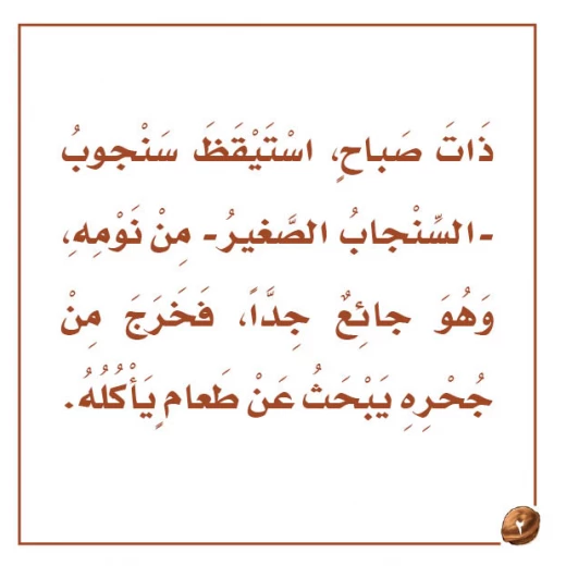 قصص:نادي القراءة :علوم م2 :06:سنجوب وحبة الجوز - دار المنهل - Image 4