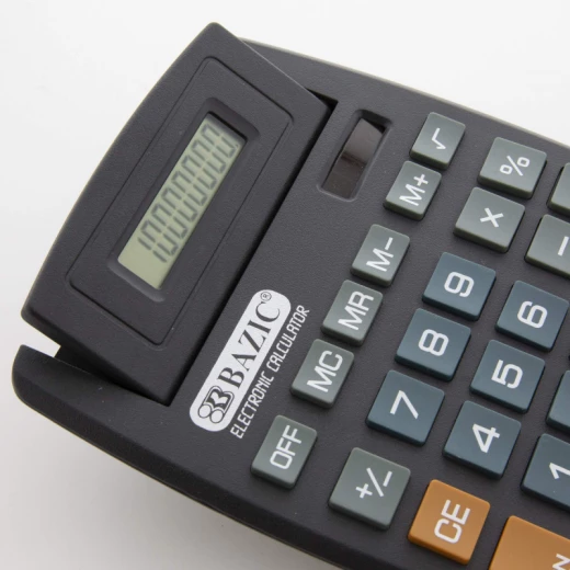 BAZIC 8-Digit Large Desktop Calculator with Adjustable Display - Bazic - Image 2