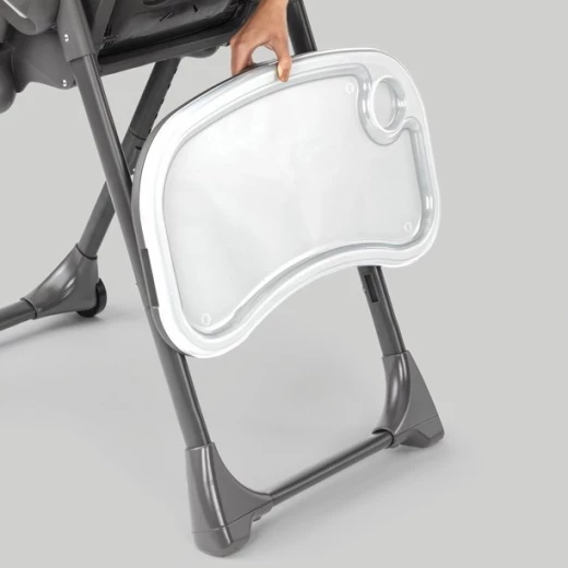 Chicco Polly Compact Fold Easy Clean Highchair, Black Color - Chicco - Image 4