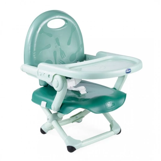 Chicco Pocket Snack Compact Highchair - Sage - Chicco - Image 6