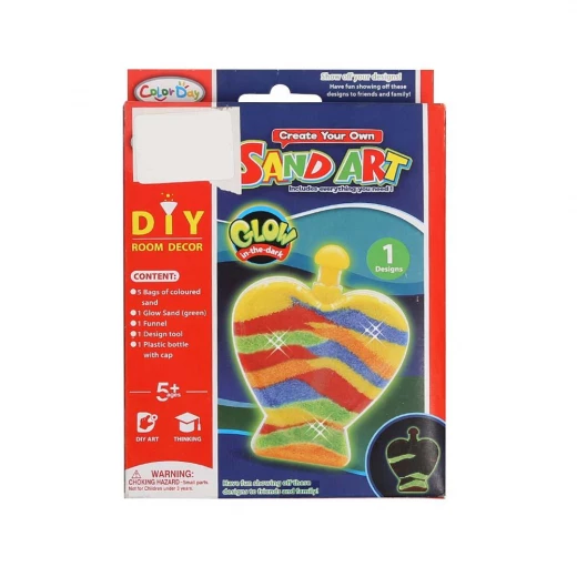 Sand Art Glow In The Dark DIY Room Décor Sand Art Glow In The Dark DIY Room Décor