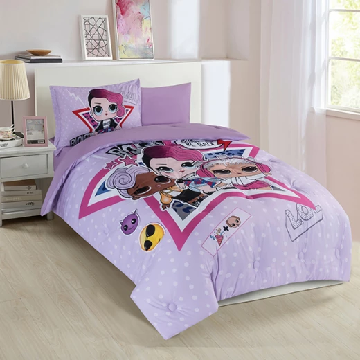 Nova home comforter lol twin unique 4pcs set Nova home comforter lol twin unique 4pcs set