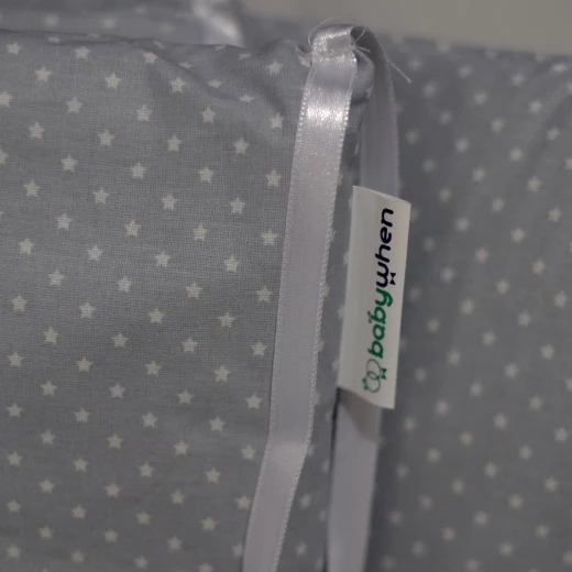 طقم مفرش من بيبي وين، رمادي - Image 3