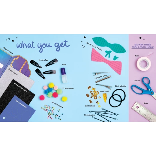 Klutz Diy Barrettes, Bows and Hair Ties - Klutz - Image 2