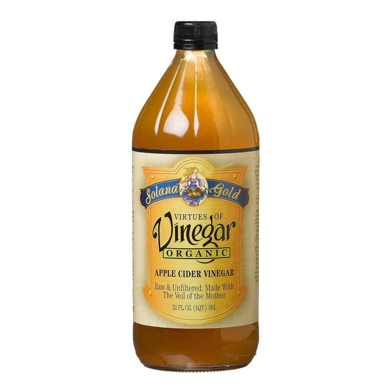 Solana Gold Organic Unfiltered Apple Cider Vinegar ( 0.95l ) - Solana Gold