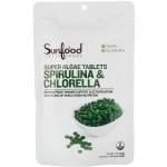 Sunfood Spirulina & Chlorella Tablets (113g) - Sun Food