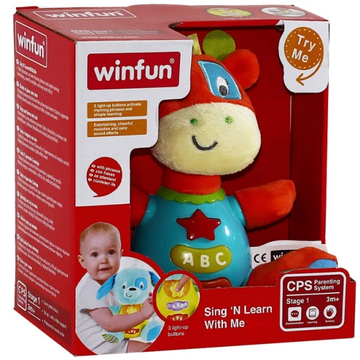 Winfun Sing 'N Learn With Me-Patch the Giraffe Winfun Sing 'N Learn With Me-Patch the Giraffe