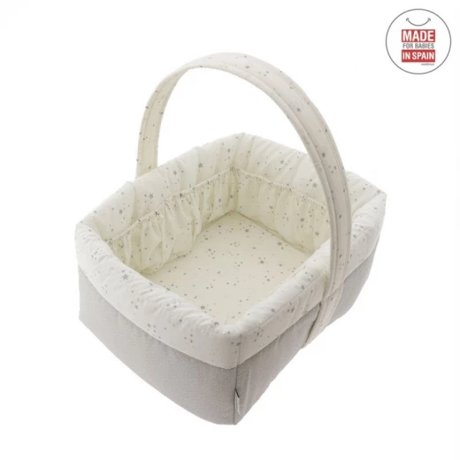 Cambrass Basket Baby Astra Sky Grey - Cambrass - Image 2